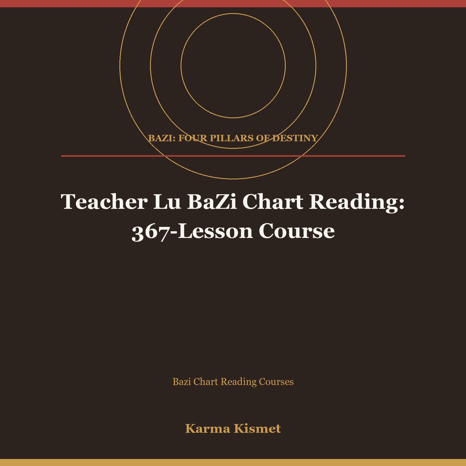 Teacher Lu BaZi Chart Reading: 367-Lesson Course course cover