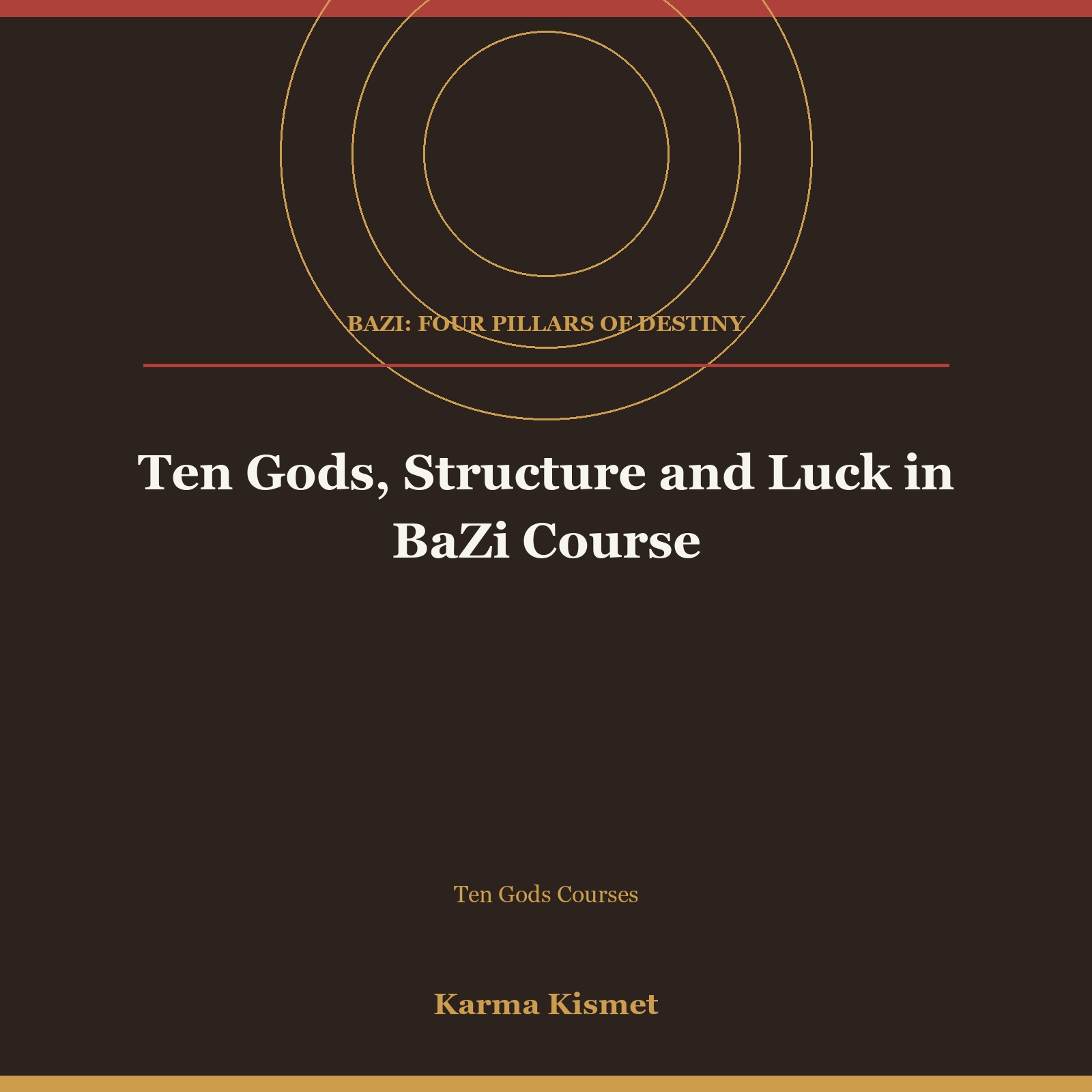 Ten Gods, Structure and Luck in BaZi Course course cover