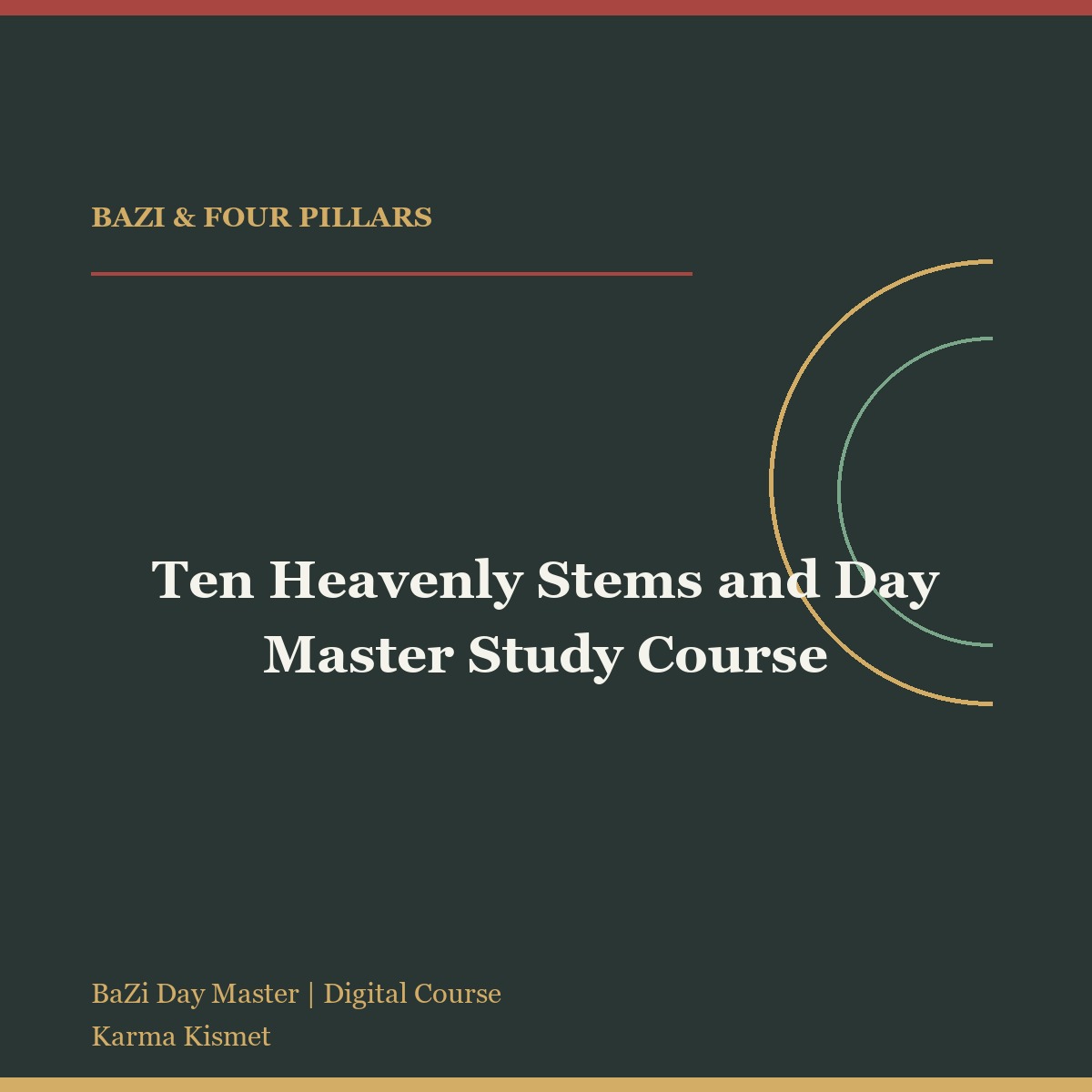 Ten Heavenly Stems and Day Master Study Course course cover