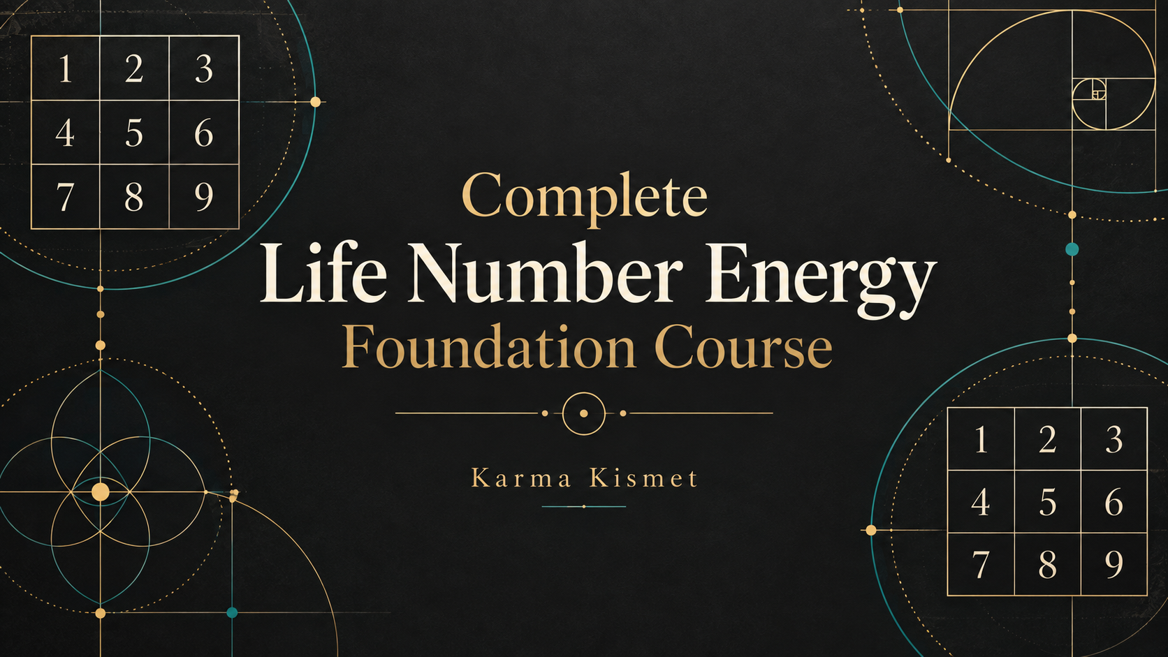 Complete Life Number Energy Foundation Course course cover