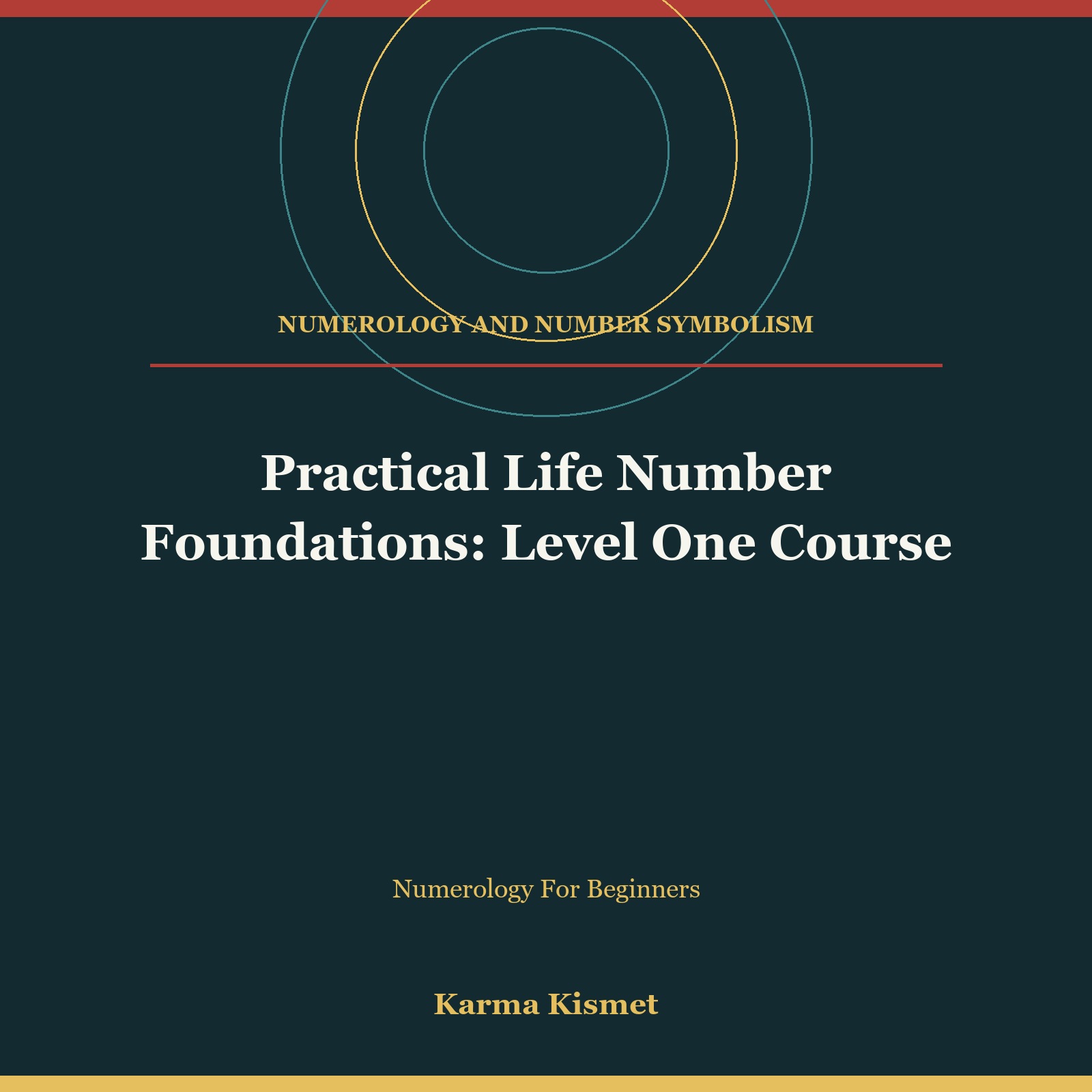 Practical Life Number Foundations: Level One Course course cover