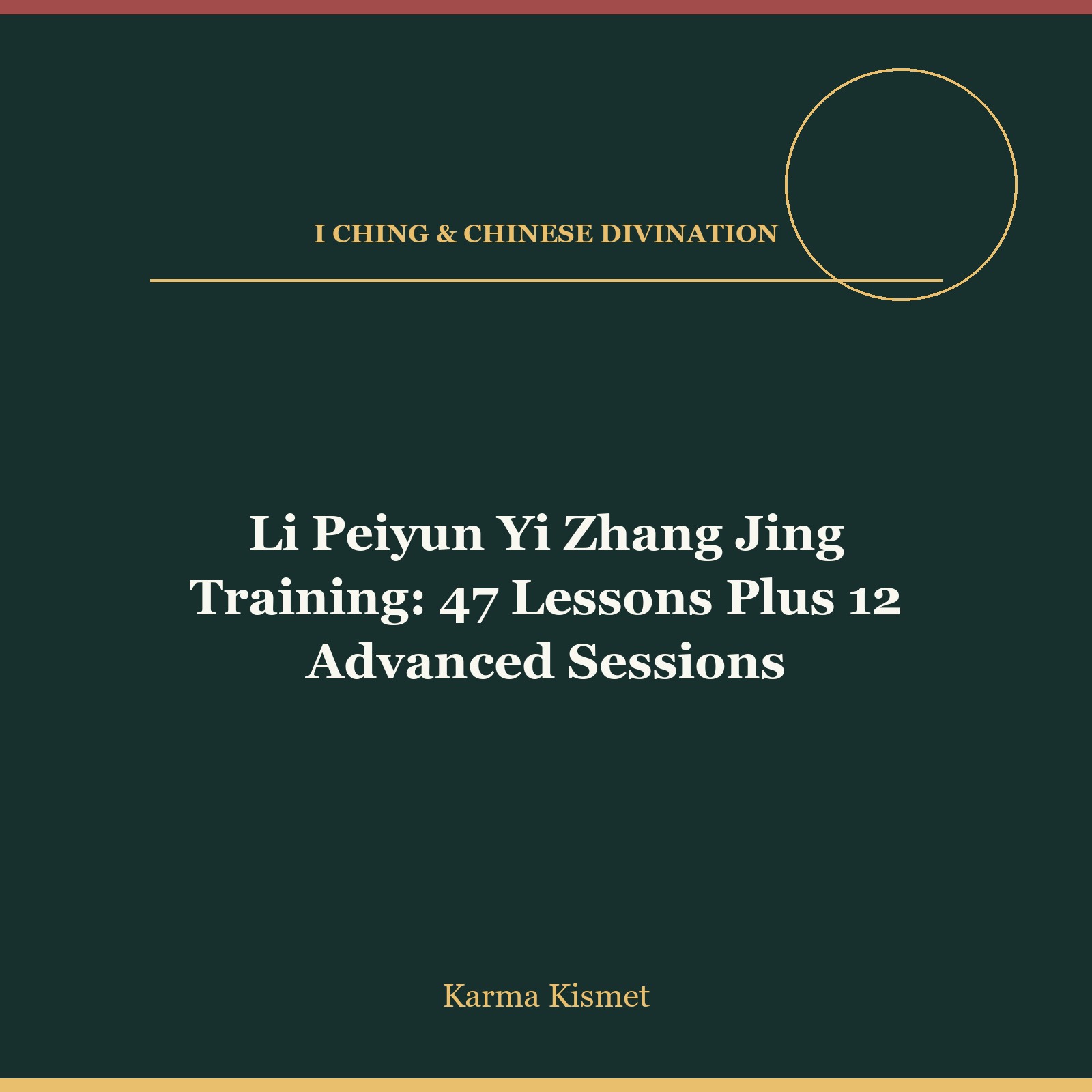 Li Peiyun Yi Zhang Jing Training: 47 Lessons Plus 12 Advanced Sessions course cover