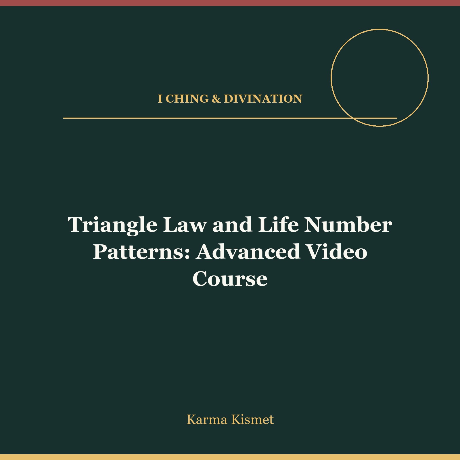 Triangle Law and Life Number Patterns: Advanced Video Course course cover