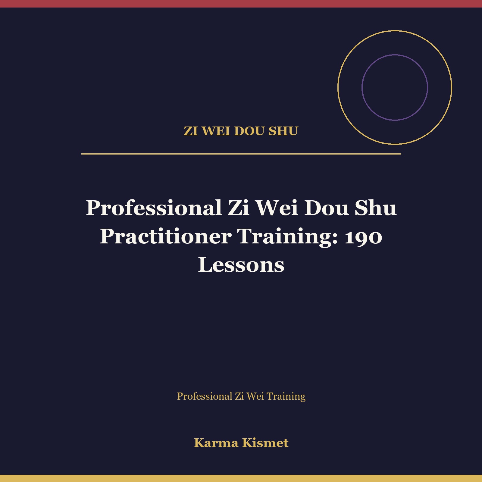 Professional Zi Wei Dou Shu Practitioner Training: 190 Lessons course cover